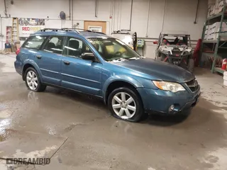 2008 Subaru Outback (Natl) i with VIN 4S4BP61CX87353232, listed as a IAAI auction lot 41415768 with 155,860 mi miles. Bid and sale history available at carsss.com. Image 1.