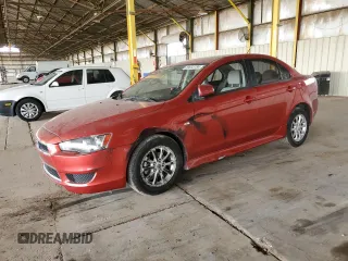 2012 Mitsubishi Lancer ES with VIN JA32U2FU2CU017414, listed as a Copart auction lot 59933784 with 41,405 mi miles and Salvage Title. Bid and sale history available at carsss.com. Image 1.