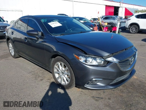 2016 Mazda 6 i Sport with VIN JM1GJ1U53G1400940, listed as a IAAI auction lot 41687400 with 77,737 mi miles and . Bid and sale history available at DreamBid. Image 1.
