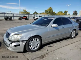 2006 Mercedes-Benz S-Class 3.7L with VIN WDBNF67J56A481922, listed as a Copart auction lot 76419024 with 149,397 mi miles and Salvage Title. Bid and sale history available at carsss.com. Image 1.