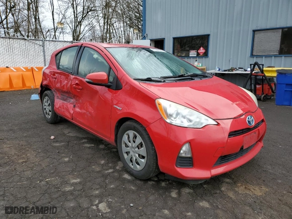 2013 Toyota Prius c One with VIN JTDKDTB37D1557512, listed as a Copart auction lot 47567035 with 144,719 mi miles and Salvage Title. Bid and sale history available at carsss.com. Image 4.