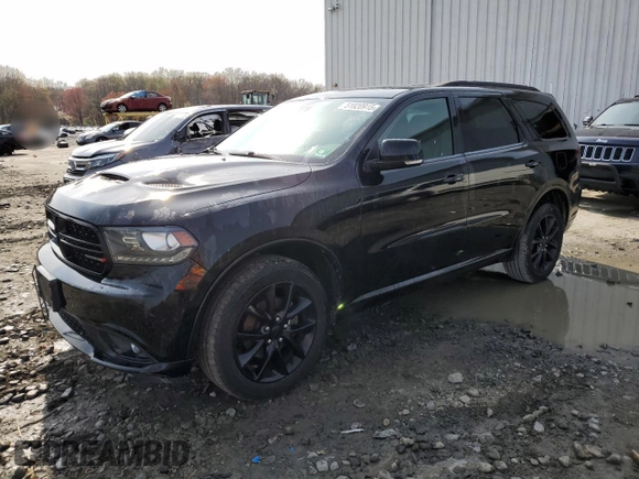 2018 Dodge Durango GT with VIN 1C4RDJDG3JC409263, listed as a Copart auction lot 51820915 with 96,170 mi miles and Salvage Title. Bid and sale history available at DreamBid. Image 1.