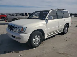 2002 Lexus LX 470 with VIN JTJHT00W623514108, listed as a Copart auction lot 88704265 with 0 mi miles and Clean Title. Bid and sale history available at carsss.com. Image 1.