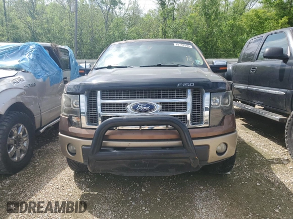 2012 Ford F-150 XL with VIN 1FTFW1CF6CKD76757, listed as a Copart auction lot 42763255 with 149,691 mi miles and Salvage Title. Bid and sale history available at carsss.com. Image 5.