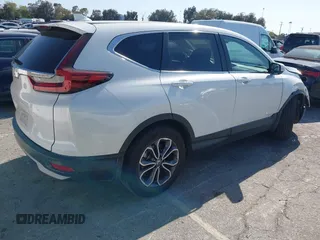 2021 Honda CR-V EX with VIN 2HKRW1H57MH425865, listed as a IAAI auction lot 41975388 with 1 mi miles. Bid and sale history available at carsss.com. Image 4.