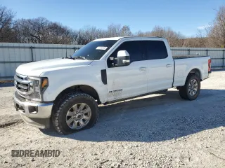2022 Ford Super Duty F-250 SRW XL with VIN 1FT7W2BT5NEF75057, listed as a Copart auction lot 43730785 with 0 mi miles and Salvage Title. Bid and sale history available at carsss.com. Image 1.