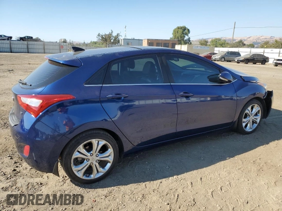2013 Hyundai Elantra GT with VIN KMHD35LE2DU111222, listed as a Copart auction lot 70581894 with 145,382 mi miles and Salvage Title. Bid and sale history available at carsss.com. Image 3.