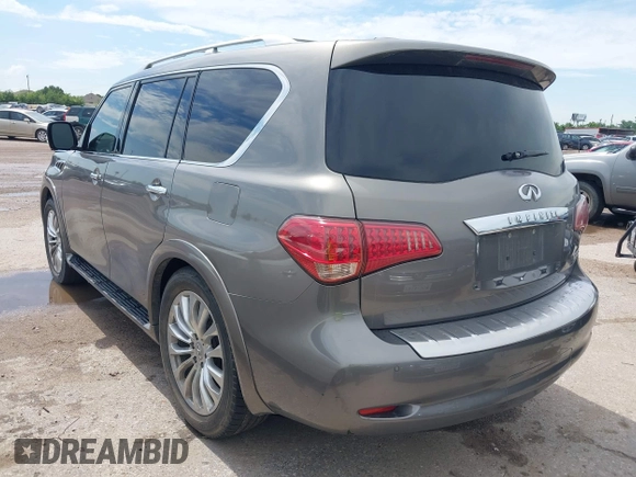 2015 Infiniti QX80 with VIN JN8AZ2NF4F9572054, listed as a IAAI auction lot 42369177 with 149,971 mi miles and . Bid and sale history available at DreamBid. Image 3.