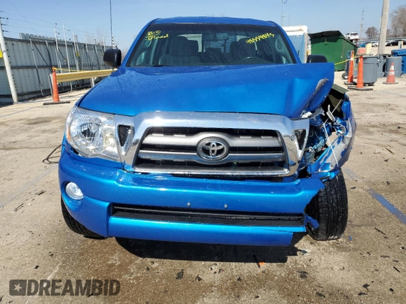2010 Toyota Tacoma with VIN 3TMMU4FN2AM020281, listed as a Copart auction lot 48554845 with 62,491 mi miles and Salvage Title. Bid and sale history available at carsss.com. Image 5.