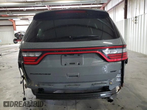 2022 Dodge Durango GT Plus with VIN 1C4RDHDG0NC159396, listed as a Copart auction lot 48930655 with 16,896 mi miles and Salvage Title. Bid and sale history available at DreamBid. Image 6.