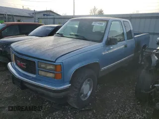 1997 GMC Sierra 1500 z VIN 2GTEK19R1V1500364, wystawiony jako Copart lot #43274565 z przebiegiem 166 613 mil mil oraz Czysty tytuł • Clean title. Historia ofert i sprzedaży dostępna na DreamBid. Obrazek 1.