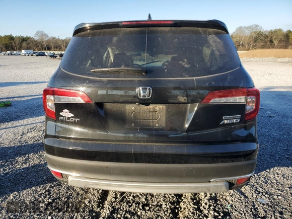 2020 Honda Pilot Touring 8-Passenger with VIN 5FNYF6H96LB012456, listed as a Copart auction lot 87736855 with 43,147 mi miles and Salvage Title. Bid and sale history available at DreamBid. Image 6.