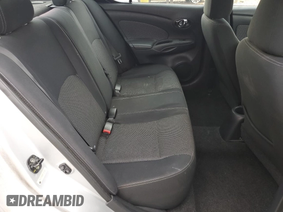 2015 Nissan Versa SV with VIN 3N1CN7AP5FL931837, listed as a Copart auction lot 57343155 with 104,494 mi miles and Salvage title. Bid and sale history available at DreamBid. Image 10.