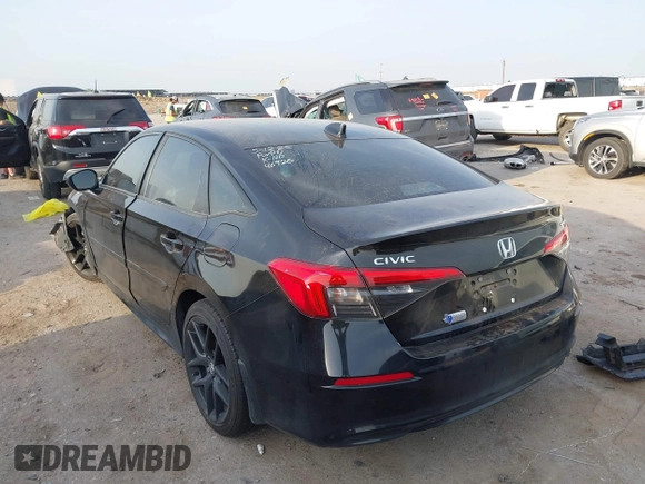 2023 Honda Civic Sport z VIN 2HGFE2F51PH503134, wystawiony jako IAAI lot #42264812 z przebiegiem 13 582 mil mil oraz . Historia ofert i sprzedaży dostępna na DreamBid. Obrazek 3.