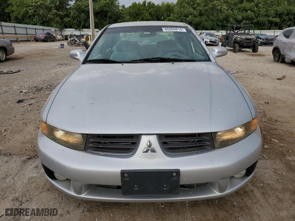 2003 Mitsubishi Galant ES with VIN 4A3AA46G73E065851, listed as a Copart auction lot 66800814 with 55,837 mi miles and Salvage Title. Bid and sale history available at carsss.com. Image 5.
