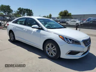 2017 Hyundai Sonata 2.4L with VIN 5NPE24AF5HH569841, listed as a Copart auction lot 53969815 with 45,993 mi miles and Salvage Title. Bid and sale history available at DreamBid. Image 4.
