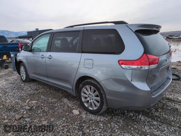 2012 Toyota Sienna LE with VIN 5TDJK3DC8CS031664, listed as a Copart auction lot 46085105 with 152,758 mi miles and Salvage Title. Bid and sale history available at carsss.com. Image 2.