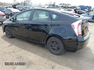 2013 Toyota Prius One with VIN JTDKN3DU8D1691254, listed as a IAAI auction lot 42047639 with 208,680 mi miles. Bid and sale history available at carsss.com. Image 3.