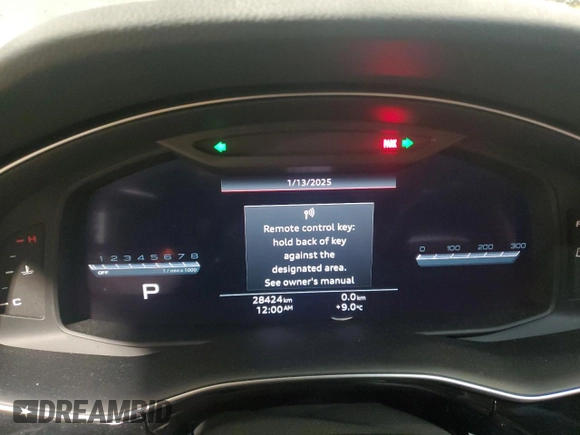2023 Audi SQ8 Premium Plus z VIN WA1AWBF17PD037591, wystawiony jako Copart lot #88978985 z przebiegiem 28 424 mil mil oraz Szkoda całkowita • Salvage title. Historia ofert i sprzedaży dostępna na DreamBid. Obrazek 9.