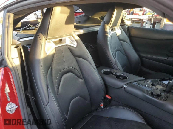 2021 Toyota GR Supra 3.0 with VIN WZ1DB0C02MW042357, listed as a Copart auction lot 79090214 with 29,215 mi miles and Salvage Title. Bid and sale history available at carsss.com. Image 10.