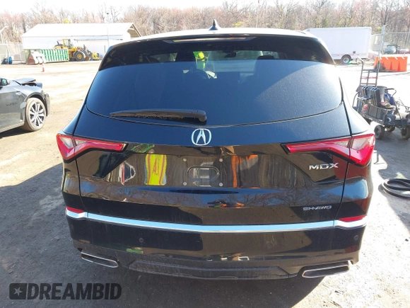 2023 Acura MDX w/Technology Package with VIN 5J8YE1H47PL018815, listed as a IAAI auction lot 41849145 with 28,045 mi miles. Bid and sale history available at carsss.com. Image 16.