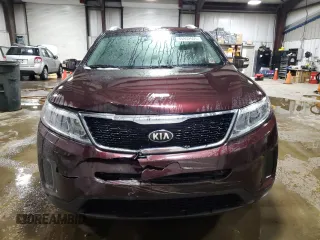 2014 Kia Sorento LX with VIN 5XYKTDA73EG427077, listed as a Copart auction lot 45952605 with 121,234 mi miles and Salvage Title. Bid and sale history available at carsss.com. Image 5.