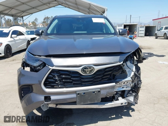 2021 Toyota Highlander L with VIN 5TDCZRAH9MS051141, listed as a IAAI auction lot 42228099 with 81,775 mi miles and . Bid and sale history available at DreamBid. Image 11.