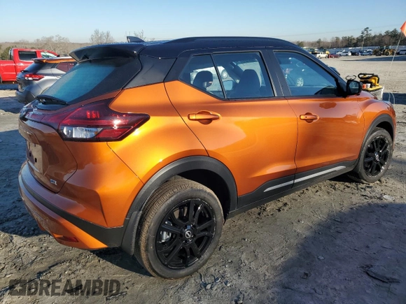 2024 Nissan Kicks SR with VIN 3N1CP5DV3RL565714, listed as a Copart auction lot 89121155 with 167 mi miles and Salvage Title. Bid and sale history available at DreamBid. Image 3.