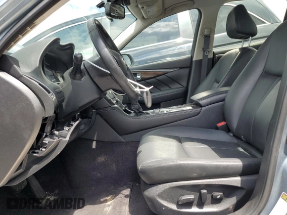 2019 Infiniti Q50 Luxe с VIN JN1EV7AR5KM553643, выставлен на аукционе Copart как лот 56404945 с пробегом 28 815 миль миль и Списание • Salvage title. История ставок и продаж доступна на DreamBid. Изображение 7.