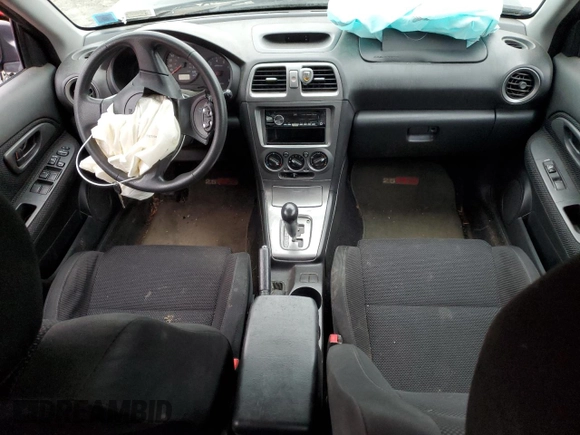 2005 Subaru Impreza Sedan (Natl) RS with VIN JF1GD67535H520036, listed as a Copart auction lot 49700825 with 0 mi miles and Salvage Title. Bid and sale history available at carsss.com. Image 8.