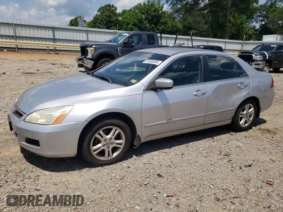 2006 Honda Accord LX SE with VIN 1HGCM56306A047940, listed as a Copart auction lot 61636365 with 197,560 mi miles and Clean title. Bid and sale history available at DreamBid. Image 1.