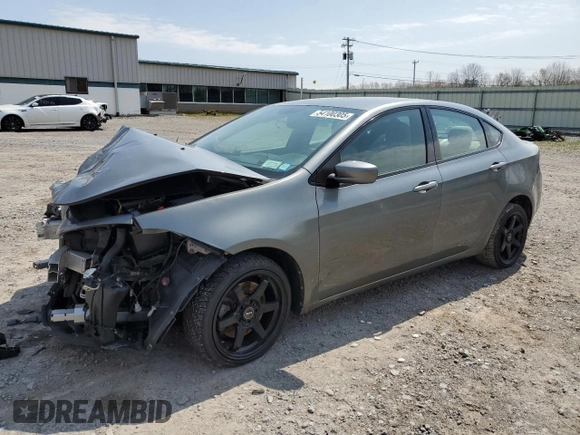 2013 Dodge Dart SXT with VIN 1C3CDFBA6DD701798, listed as a Copart auction lot 54100305 with 156,091 mi miles and Salvage Title. Bid and sale history available at carsss.com. Image 1.