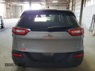 2015 Jeep Cherokee Sport with VIN 1C4PJMAB1FW593571, listed as a Copart auction lot 53024905 with 83,299 mi miles and Salvage title. Bid and sale history available at DreamBid. Image 6.