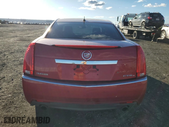 2008 Cadillac CTS AWD w/1SB with VIN 1G6DS57V080194943, listed as a Copart auction lot 48381265 with 128,446 mi miles and Salvage Title. Bid and sale history available at carsss.com. Image 6.