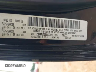 2014 Ram 1500 Laramie с VIN 1C6RR7VT2ES127196, выставлен на аукционе IAAI как лот 39957520 с пробегом 176 753 миль миль и . История ставок и продаж доступна на DreamBid. Изображение 9.