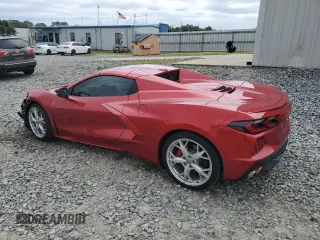 2021 Chevrolet Corvette 3LT with VIN 1G1YC3D44M5101746, listed as a Copart auction lot 70269454 with 25,797 mi miles and Salvage Title. Bid and sale history available at carsss.com. Image 2.
