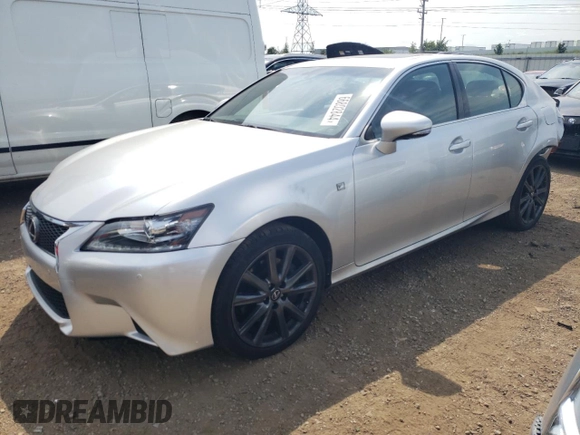 2013 Lexus GS 350 with VIN JTHCE1BL7D5000922, listed as a Copart auction lot 66802844 with 134,482 mi miles and Salvage Title. Bid and sale history available at carsss.com. Image 1.