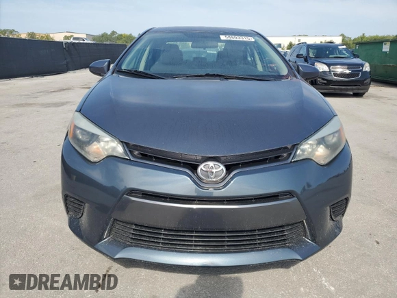 2016 Toyota Corolla L with VIN 2T1BURHE1GC744479, listed as a Copart auction lot 58803315 with 45,472 mi miles and Salvage title. Bid and sale history available at DreamBid. Image 5.