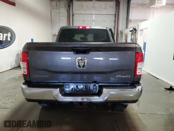 2023 Ram 2500 Big Horn with VIN 3C6UR5DL2PG651197, listed as a Copart auction lot 51972035 with 59,645 mi miles and Salvage Title. Bid and sale history available at carsss.com. Image 6.