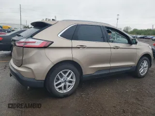 2021 Ford Edge SEL z VIN 2FMPK4J96MBA36322, wystawiony jako Copart lot #56851975 z przebiegiem 10 073 mil mil oraz Czysty tytuł • Clean title. Historia ofert i sprzedaży dostępna na DreamBid. Obrazek 3.