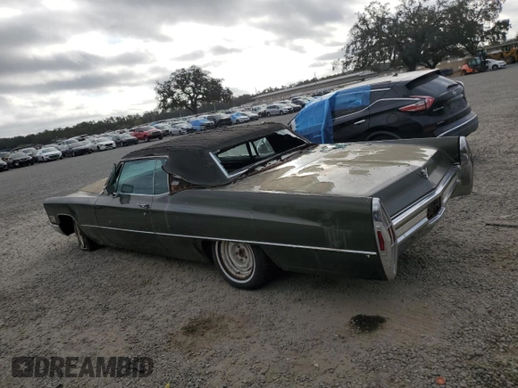 1968 Cadillac Eldorado z VIN J8277779, wystawiony jako Copart lot #84487964 z przebiegiem 92 328 mil mil oraz Czysty tytuł • Clean title. Historia ofert i sprzedaży dostępna na DreamBid. Obrazek 2.