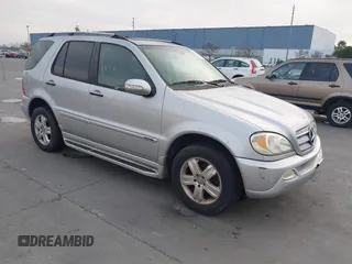 2005 Mercedes-Benz M-Class 3.7L with VIN 4JGAB57E15A533839, listed as a IAAI auction lot 41418443 with 171,178 mi miles. Bid and sale history available at carsss.com. Image 1.