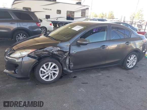 2012 Mazda Mazda3 i Touring with VIN JM1BL1V89C1545584, listed as a IAAI auction lot 41953481 with 190,831 mi miles. Bid and sale history available at carsss.com. Image 6.