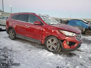 2015 Hyundai Santa Fe XL Luxury with VIN KM8SNDHF2FU104383, listed as a Copart auction lot 83786984 with 95,632 mi miles and Clean Title. Bid and sale history available at carsss.com. Image 4.