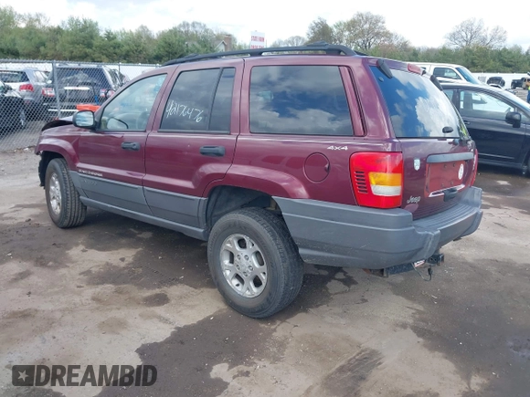 2001 Jeep Grand Cherokee Laredo with VIN 1J4GW48S91C588162, listed as a IAAI auction lot 42176476 with Not provided miles and . Bid and sale history available at DreamBid. Image 3.