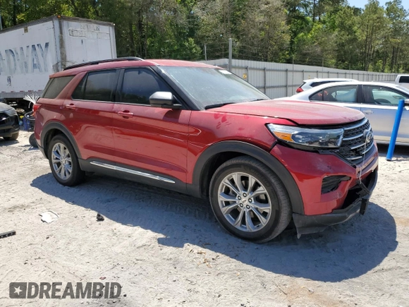 2024 Ford Explorer XLT z VIN 1FMSK7DH6RGA83445, wystawiony jako Copart lot #53043235 z przebiegiem 14 193 mil mil oraz Szkoda całkowita • Salvage title. Historia ofert i sprzedaży dostępna na DreamBid. Obrazek 4.