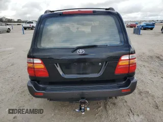 2001 Toyota Land Cruiser with VIN JTEHT05J612016569, listed as a Copart auction lot 85238644 with 335,165 mi miles and Salvage Title. Bid and sale history available at carsss.com. Image 6.