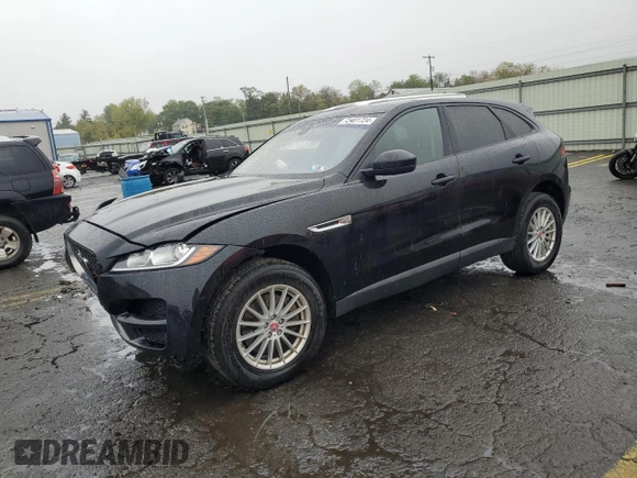 2017 Jaguar F-Pace 35t with VIN SADCS2BV0HA899402, listed as a Copart auction lot 72401724 with 215,624 mi miles and Salvage Title. Bid and sale history available at DreamBid. Image 1.