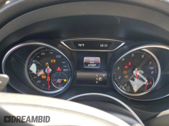 2019 Mercedes-Benz CLA 250 with VIN WDDSJ4GB8KN756109, listed as a Copart auction lot 49554655 with 67,329 mi miles and Salvage title. Bid and sale history available at DreamBid. Image 9.