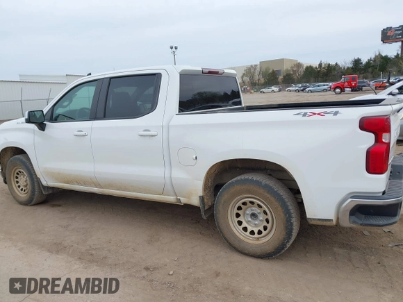 2019 Chevrolet Silverado 1500 LT with VIN 3GCUYDED6KG202711, listed as a IAAI auction lot 41769543 with 122,774 mi miles. Bid and sale history available at carsss.com. Image 14.